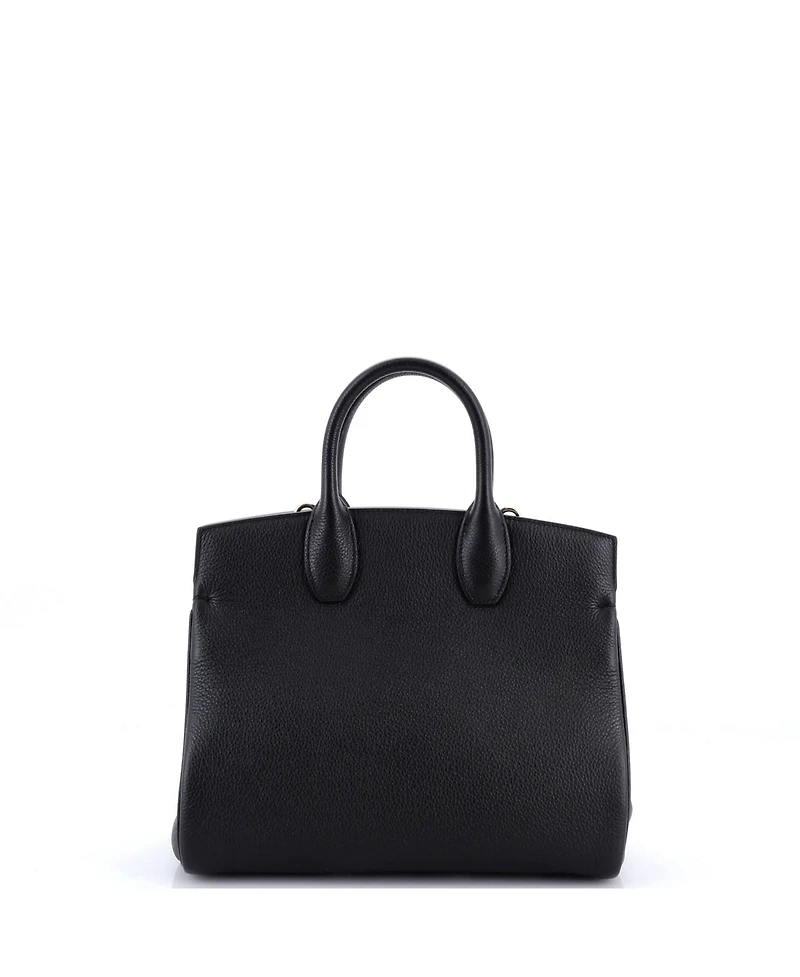 Pre-Owned Salvatore Ferragamo Medium Studio Satchel Leather