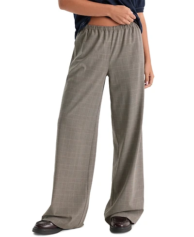 Good American Women's Straight-Leg Pull-On Trouser