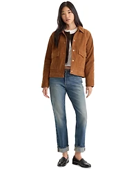 Good American Women's Vintage Straight-Leg Ankle Jeans