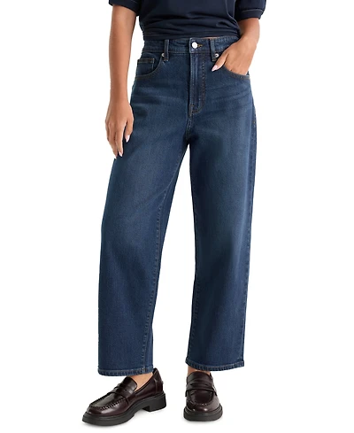 Good American Women's Vintage Curved Barrel Ankle Jeans