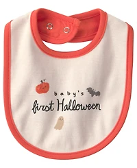 Carter's Baby Boys' and Girls' First Halloween Bib