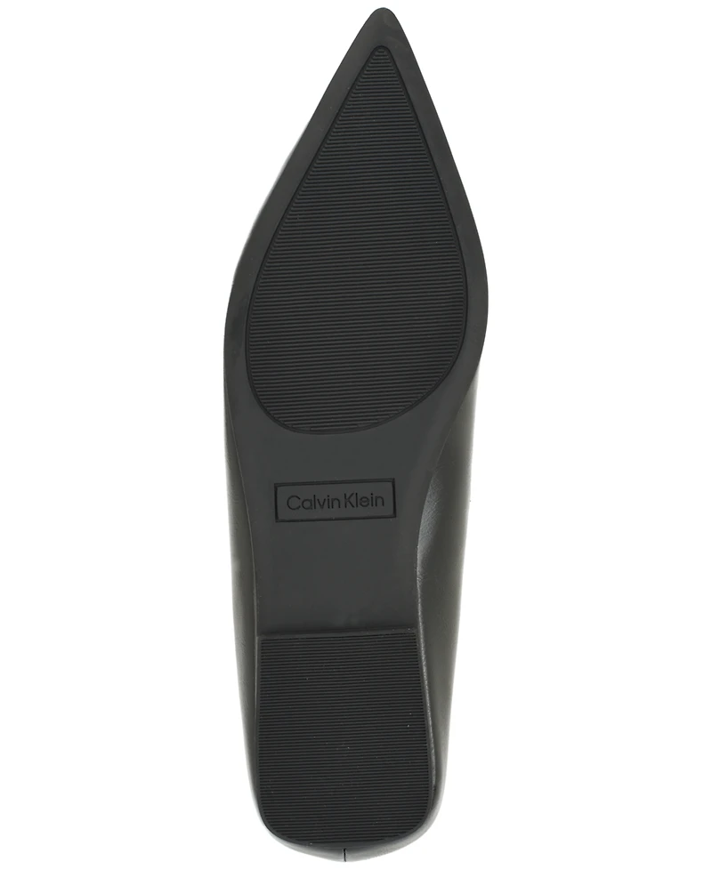 Calvin Klein Women's Gemeen Pointed Toe Dress Flats