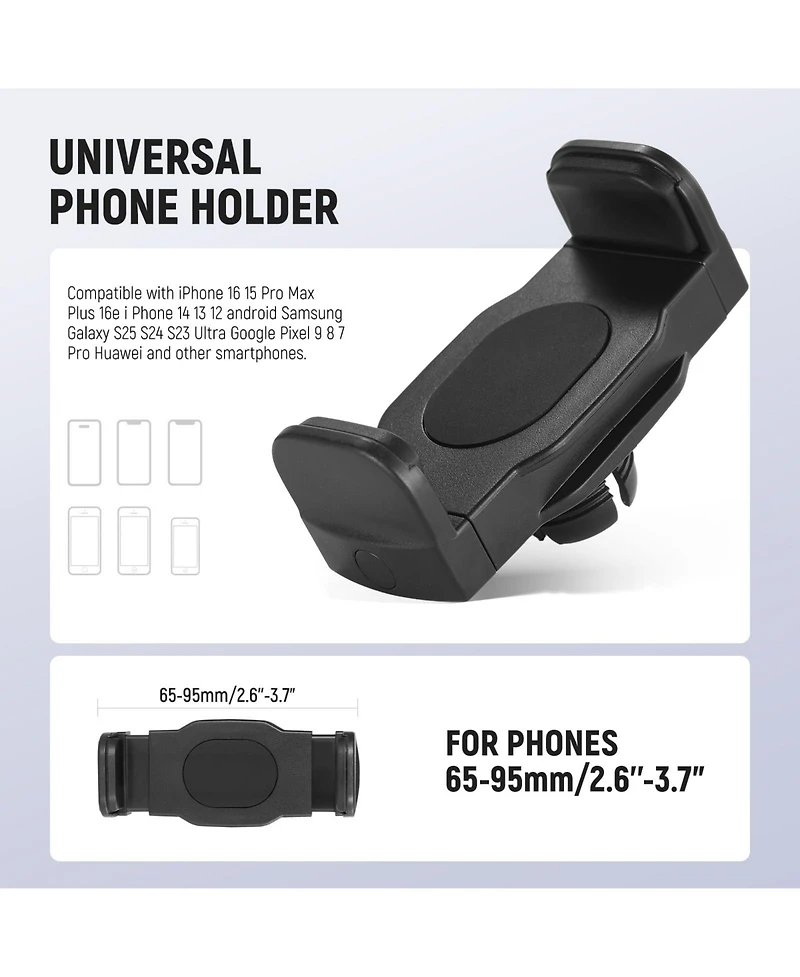 Neewer MS009 Photography Light Stand for select iPhone and Android mobile devices