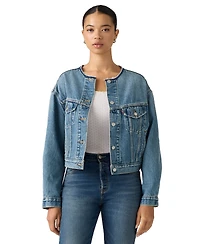 Levi's Women's 90's Collarless Shrunken Trucker Jacket