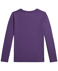 Polo Ralph Lauren Girls' 2T-6X Bear Long-Sleeve T-Shirt