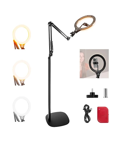 Neewer N44 Ring Light with 10W, CRI85, Bi Color for select iPhone models