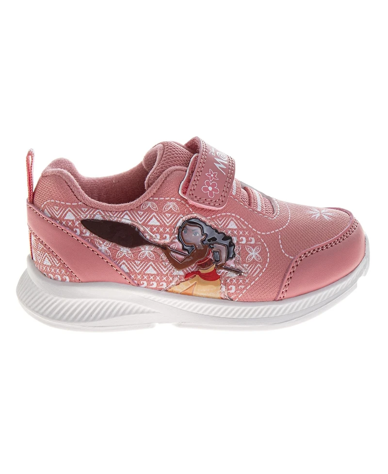 Disney Little Girls (6-12) Moana Light-Up Sneakers