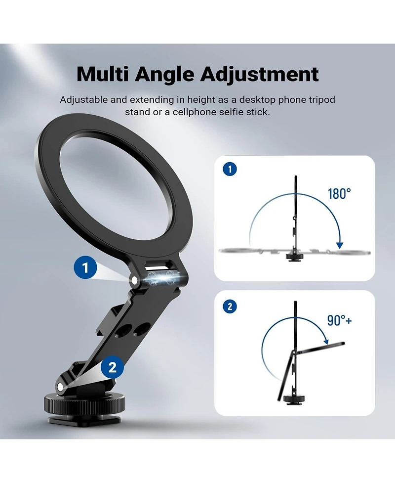 Neewer CA163 Camera Tripod for select iPhone and Android mobile devices