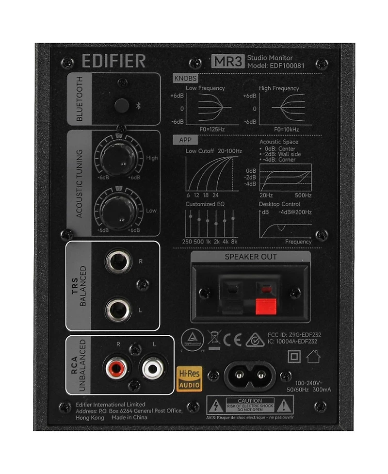 Edifier Mr4 Powered Studio Monitor Speakers