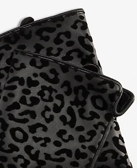 I.n.c. International Concepts Women's Leopard-Print Flocked Gloves, Macy's Exclusive