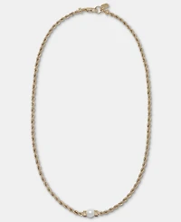 Lauren Ralph Lauren Imitation Pearl Rope Chain Collar Necklace, 17"