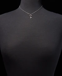 Lauren Ralph Lauren Logo Key Pendant Necklace, 18" + 3" extender