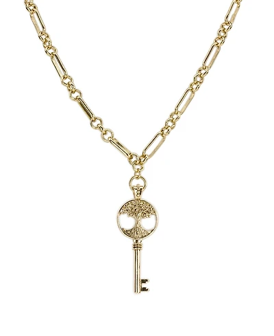 Patricia Nash Key to My Heart Collection Long Necklace