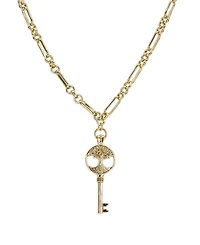 Patricia Nash Key to My Heart Collection Long Necklace