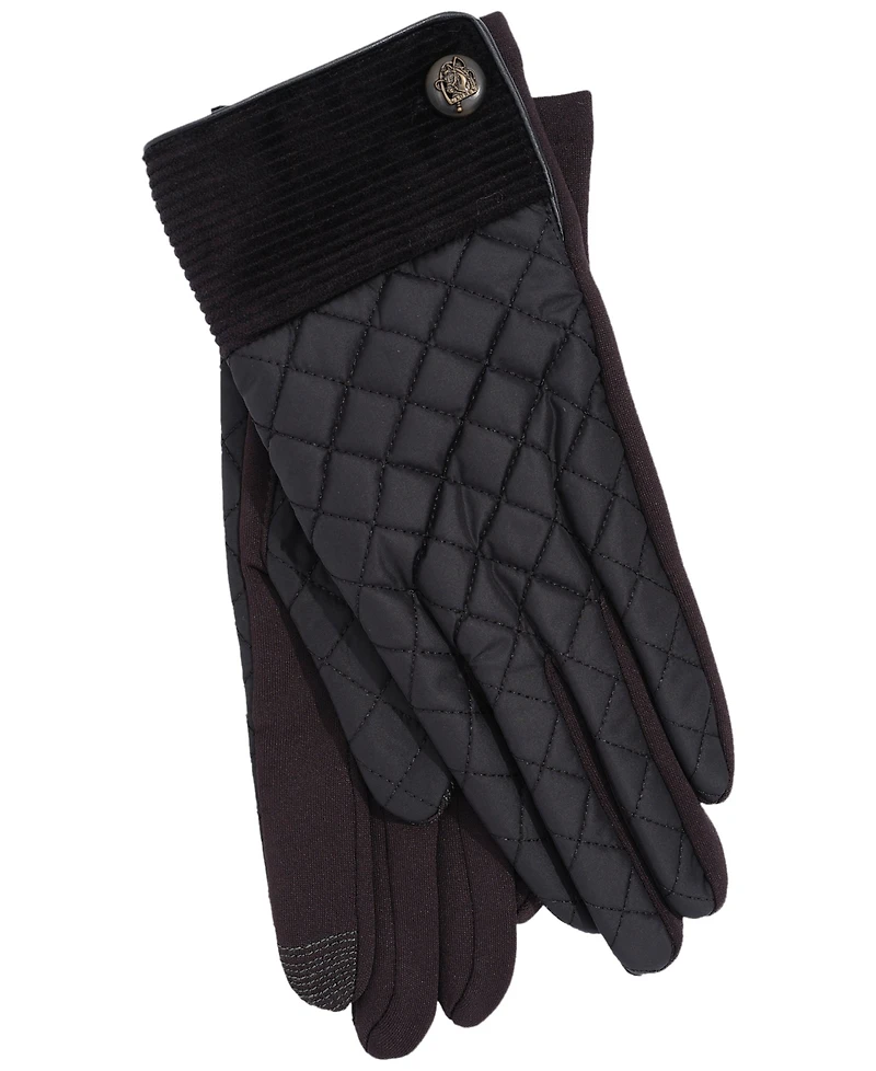 Lauren Ralph Women's Quilted Barn Gloves