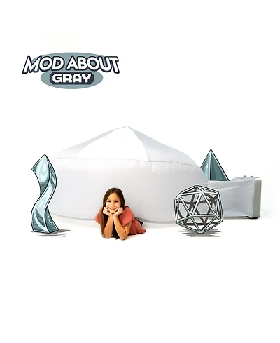 AirFort Mod About Gray Children's Indoor Play Tent with Easy Storage