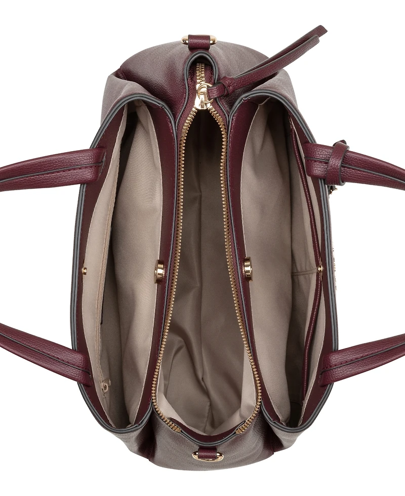 Nine West Luela Large Top Handle Satchel Handbag