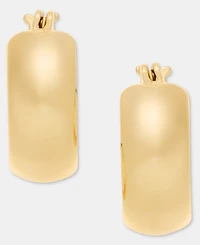 Karl Lagerfeld Paris Small Huggie Hoop Earrings, 0.54"