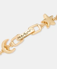 Karl Lagerfeld Paris Crystal Star & Moon Flex Bracelet