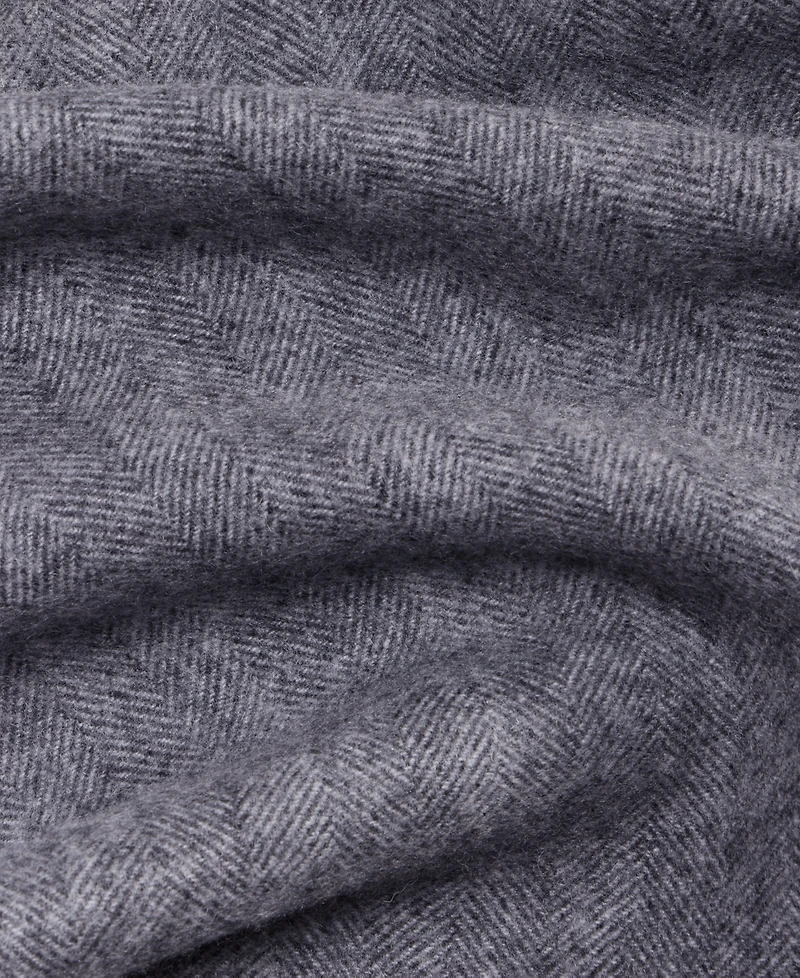 Club Room Men's Cashmere Herringbone Scarf, Macy's Exclusive
