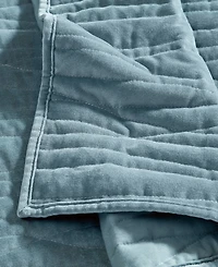Royal Velvet Wavy Cotton Matte 3-Piece Quilt Set