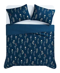Cannon Avery Floral 3-Piece Quilt Set, King