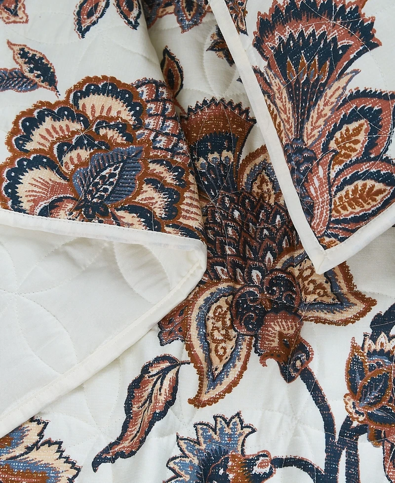 Cannon Chloe Jacobean 3-Piece Quilt Set, King