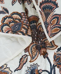 Cannon Chloe Jacobean 3-Piece Quilt Set, King