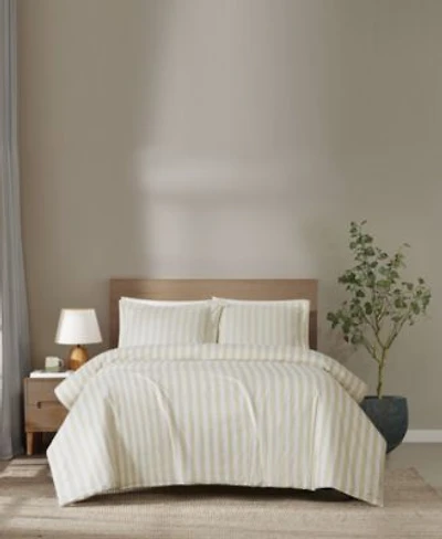 Brooklyn Loom Levi Stripe 3 Piece Duvet Cover Sets