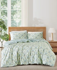 Brooklyn Loom Olivia Floral 3-Piece Duvet Cover Set, Full/Queen