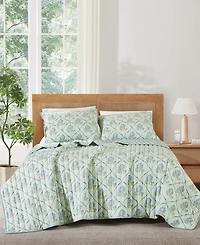 Brooklyn Loom Olivia 3-Piece Quilt Set, King
