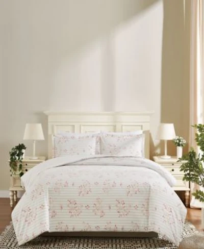 Cottage Classics Emma Floral 3 Piece Comforter Sets