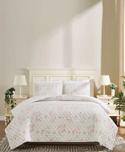 Cottage Classics Emma Floral 3 Piece Quilt Sets