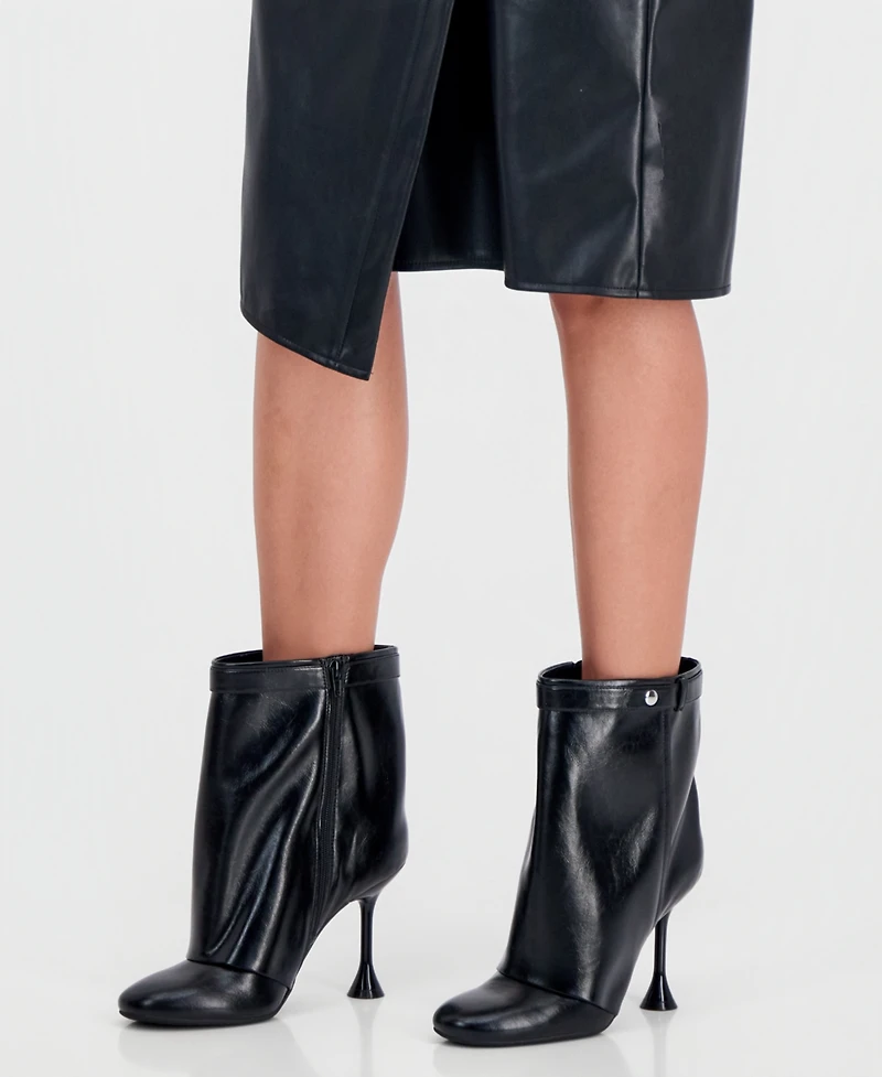 I.n.c. International Concepts Women's Briseis Spool Heel Booties, Macy's Exclusive