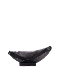 Pre-Owned Celine Logo Belt Bag Triomphe Coated Canvas