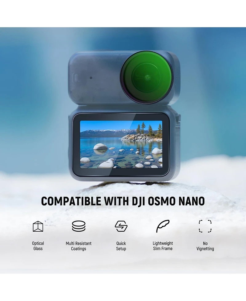 Neewer Camera Lens Accessory with Cpl for Dji Osmo Nano