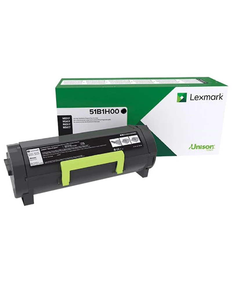Lexmark MS817, MS818 High Yield Return Program Toner Cartridge, Yield 25000