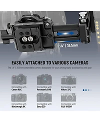 Neewer PS017A Camera Mounting Accessory for Dji RS4 RS3 Gimbal Camera Cage Video Rig