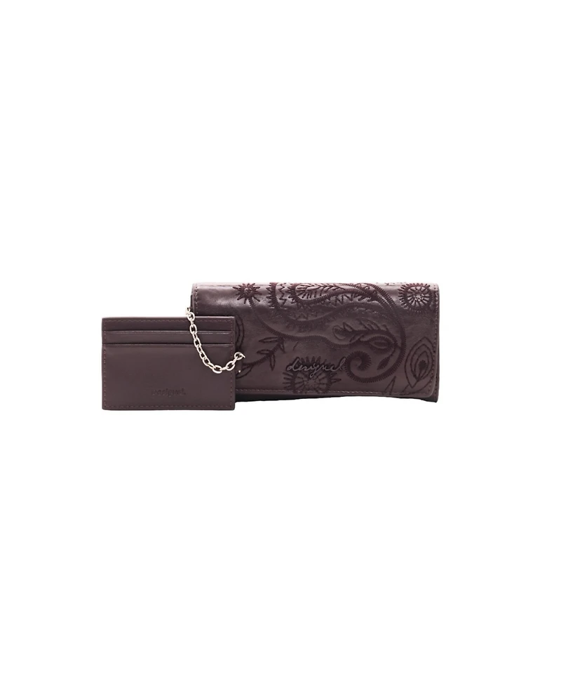 Desigual Women's Large Embossed Wallet