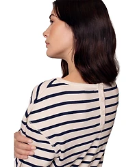 Celtic & Co. Women's Button Back Heavyweight Jersey Top