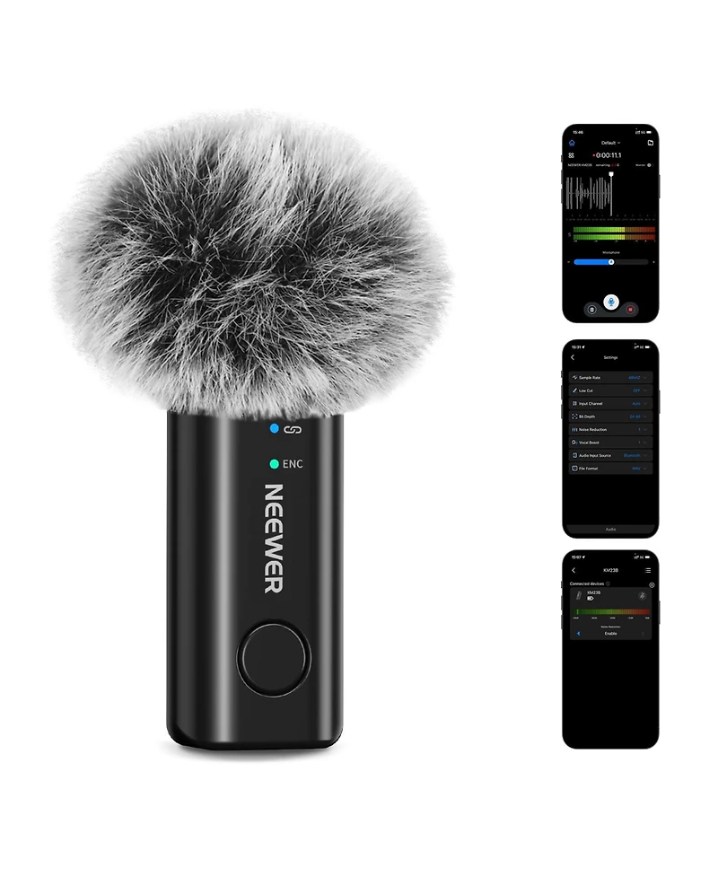 Neewer KM23B Microphone for select iPhone and Android mobile devices