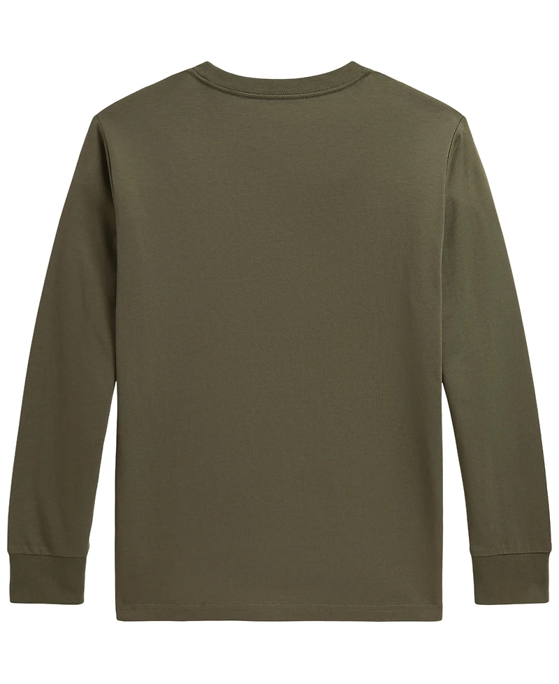 Polo Ralph Lauren Big Boys Cotton Jersey Long-Sleeve T-shirts