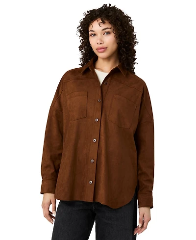 French Connection Women's Sonja Button-Down Collared Shirt