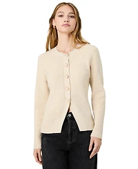 French Connection Women's Marley Jewel Neck Button-Front Cardigan