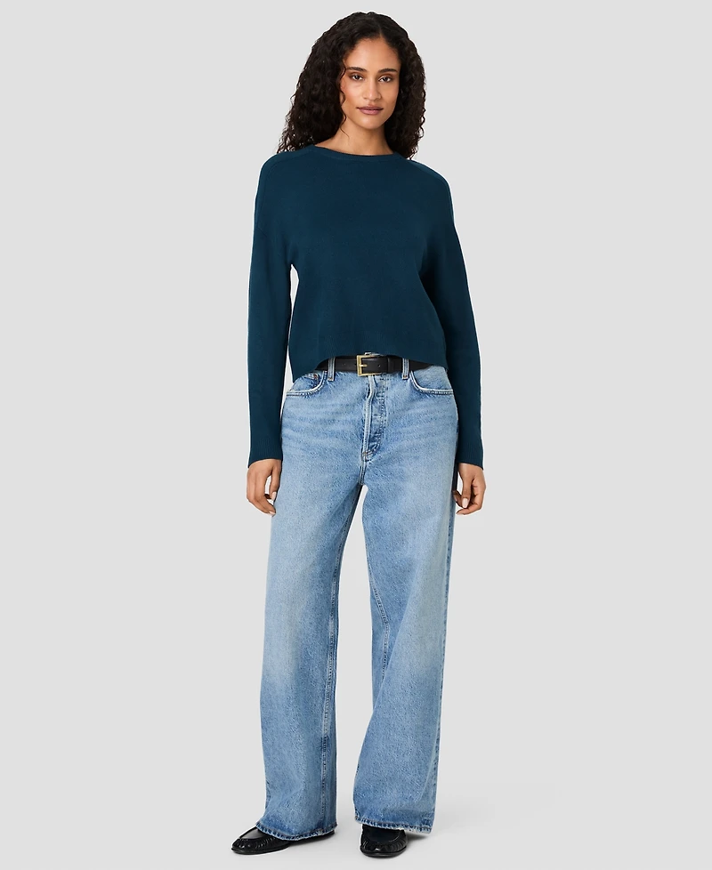 French Connection Women's Babysoft Oversized Crewneck Long-Sleeve Sweater