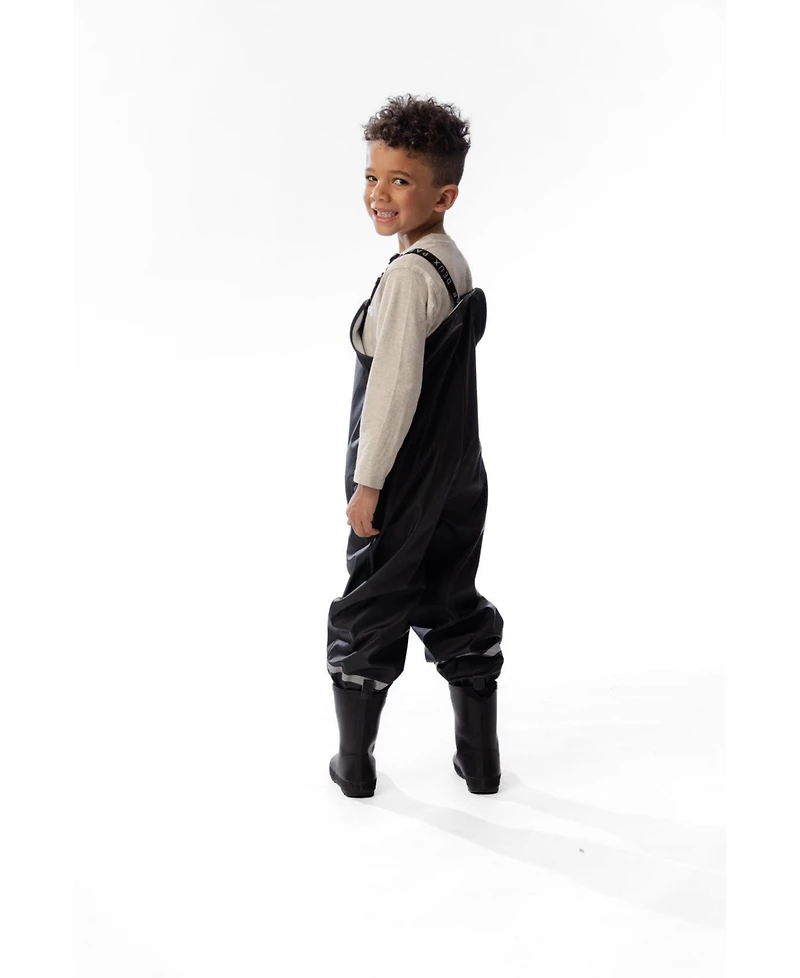 Deux par Little and Big Unisex (6Y - 14Y) Rain Overalls Pant