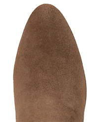 Franco Sarto Women's Suede Almond Toe Ankle Booties
