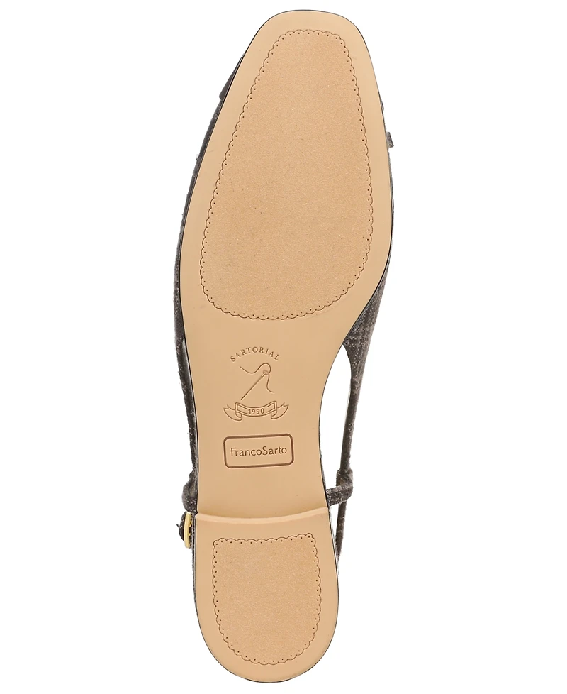 Franco Sarto Women's Square Toe Ballet Flats