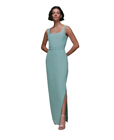Whistles Women's Mila Square Neck Maxi Dress