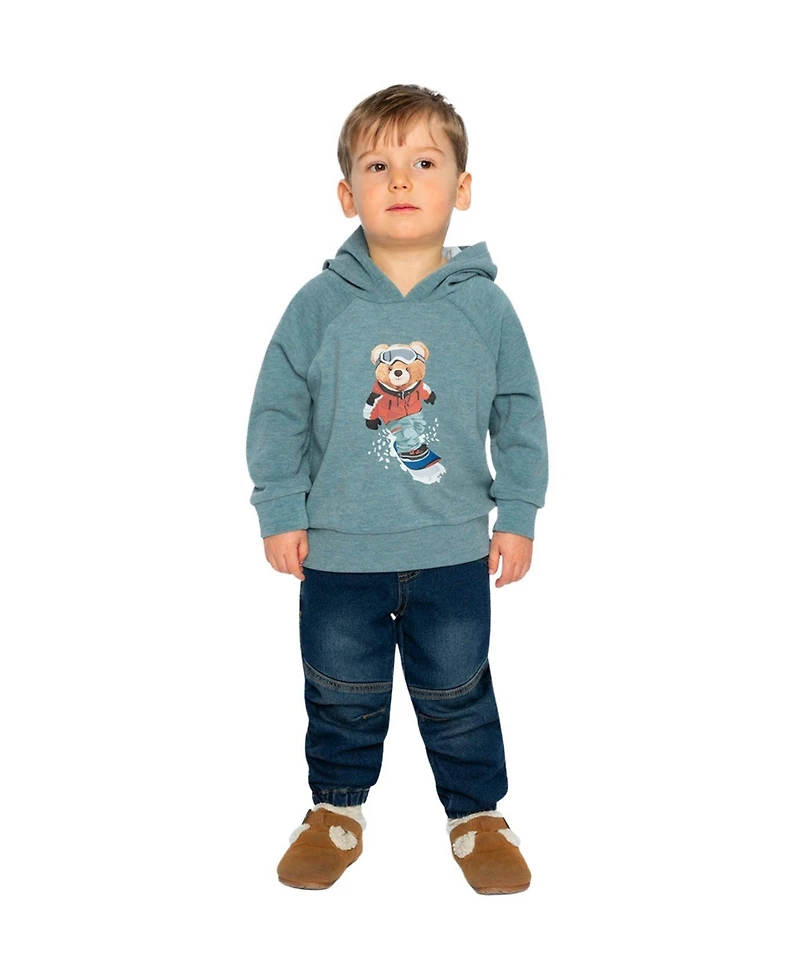 Deux par Boy's (2T-5T) Hoodie with Screenprint